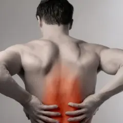 Dolor en la zona lumbar, posiblemente relacionado con el psoas musculo.