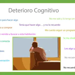 El deterioro cognitivo se manifiesta en olvidos, dificultad para seguir conversaciones o recordar dónde se dejan las cosas.