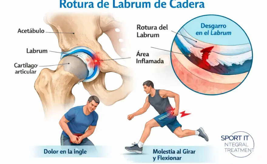 Labrum acetabular - ¿Dolor de cadera? Recupera tu movilidad